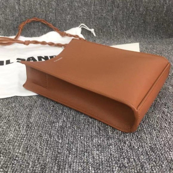 JIL SANDER BROWN ‘TANGLE SMALL’ SHOULDER BAG - Picture 4 of 8